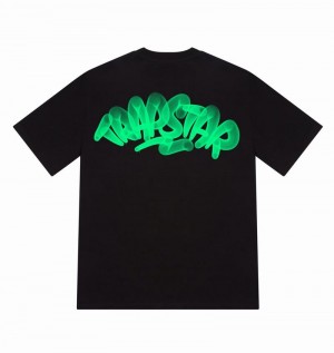 Black Trapstar Colour Blitz Tee Men's T Shirts | MACBSP-346