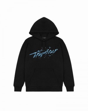 Black Trapstar H2O Men's Hoodie | MZTCBG-725