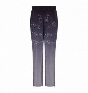 Black Trapstar Irongate Shellsuit Women's Pants | DYQFWU-134