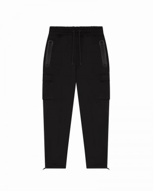 Black Trapstar Irongate T Trap Fleece Men's Tracksuits | QPFLOS-256