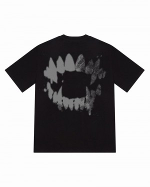 Black Trapstar Often Bitten Tee Men's T Shirts | MUHSVX-375