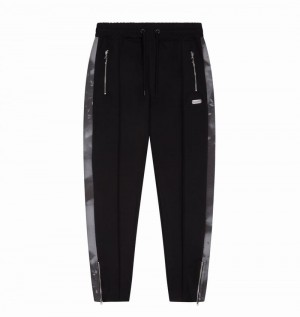 Black / Grey Trapstar Irongate Men's Pants | RYAKCX-065