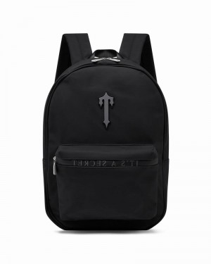 Black / Grey Trapstar It’s A Secret Rucksack Men's Backpacks | BYSDKG-824