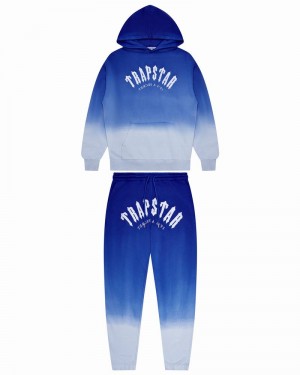 Blue Trapstar Gradient Arch Men's Tracksuits | QNYWRB-765