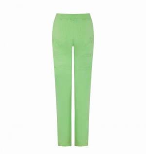 Green Trapstar Irongate Split Leg Jogging Women's Pants | VRPNEA-823