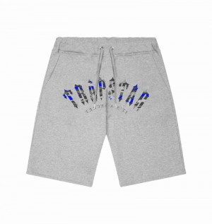 Grey Trapstar Irongate Arch It’s A Secret Shorts Men's Sets | PYFTHU-349