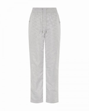 Silver Trapstar Monogram Women's Pants | VXFDNS-429