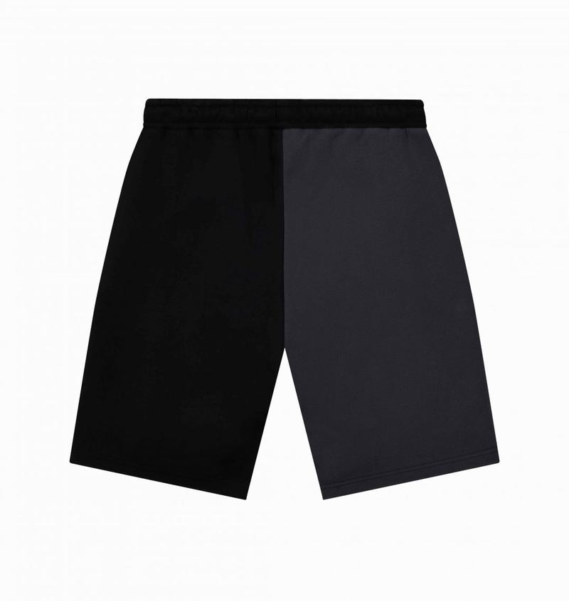 Black Trapstar Arch Shooters Shorts Men's Sets | SGCUJW-978