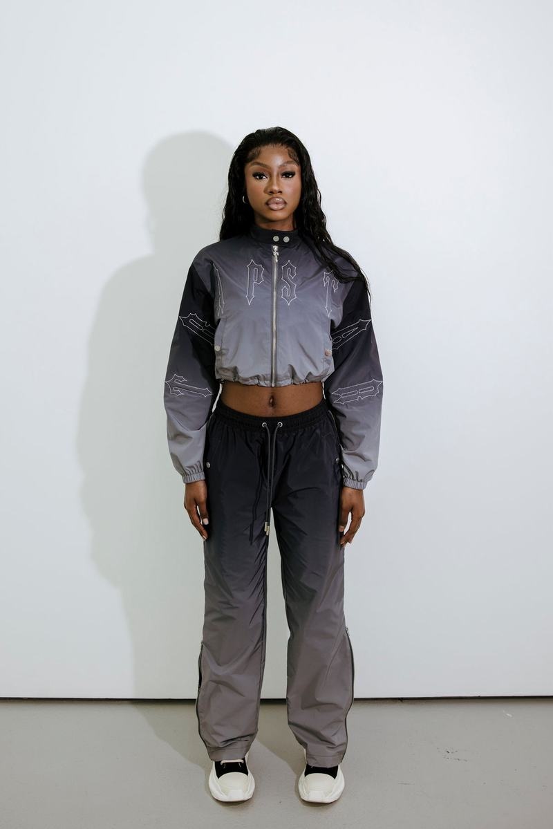 Black Trapstar Arch Windbreaker Women's Jackets | FDEPWI-780