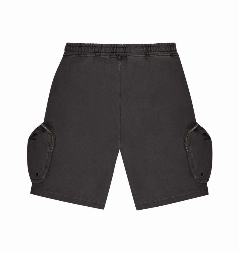 Black Trapstar Construct Hyperdrive Men's Shorts | JBPAGQ-057