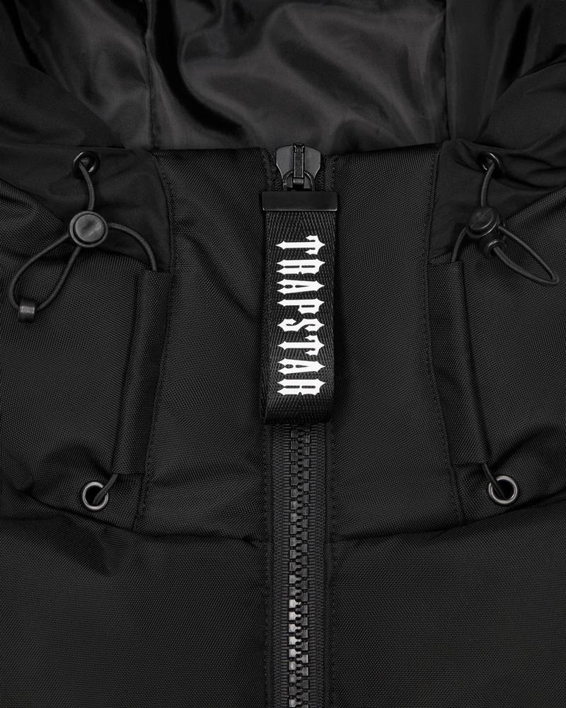 Black Trapstar Decoded AW23 Puffer Men's Jackets | XJWSEA-517