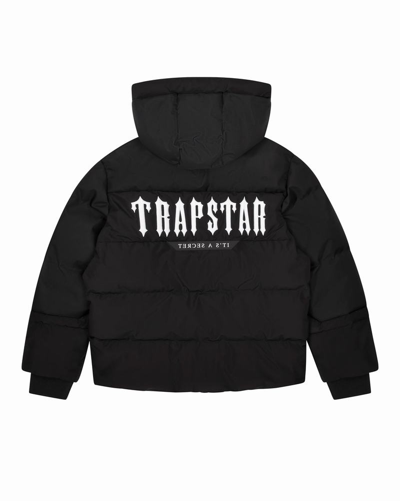 Black Trapstar Decoded AW23 Puffer Men's Jackets | XJWSEA-517