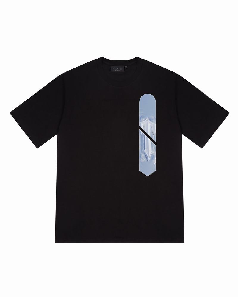 Black Trapstar Freeze Art of War Tee Men's T Shirts | MDOIHS-029