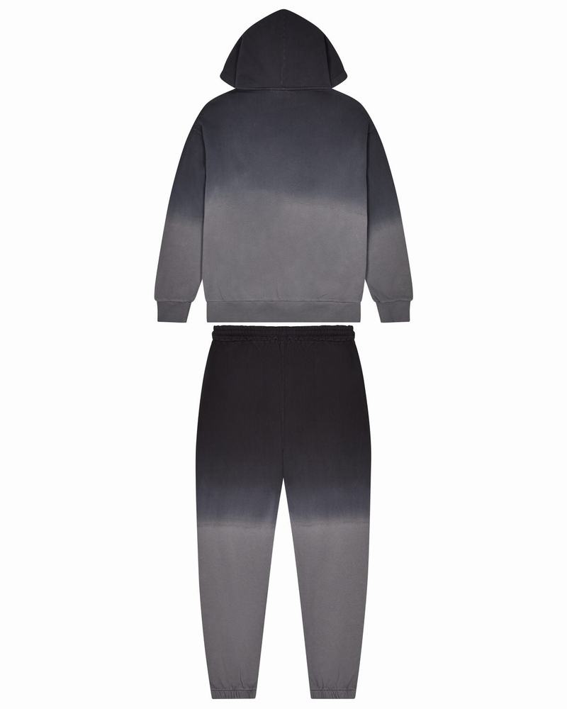 Black Trapstar Gradient Arch Men's Tracksuits | HLSRWD-129