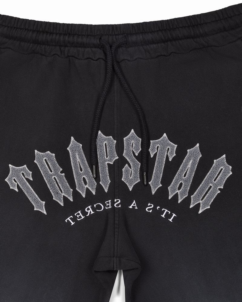 Black Trapstar Gradient Arch Men's Tracksuits | HLSRWD-129