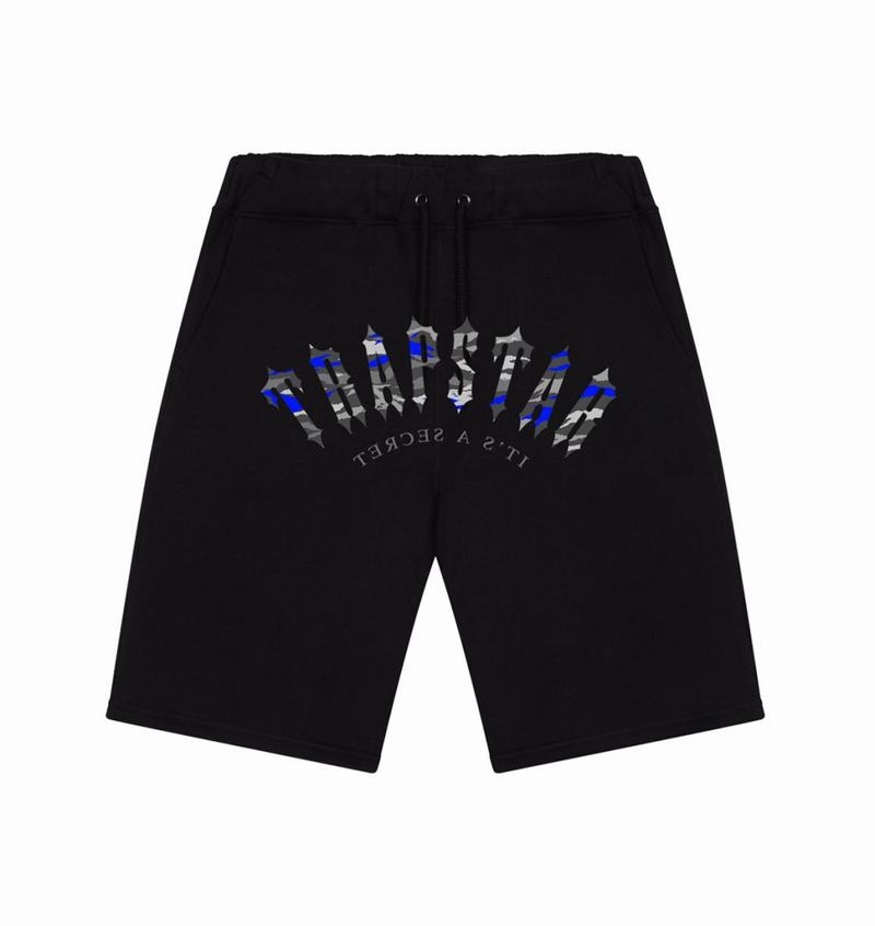 Black Trapstar Irongate Arch It’s A Secret Shorts Men\'s Sets | ZRCNVO-716