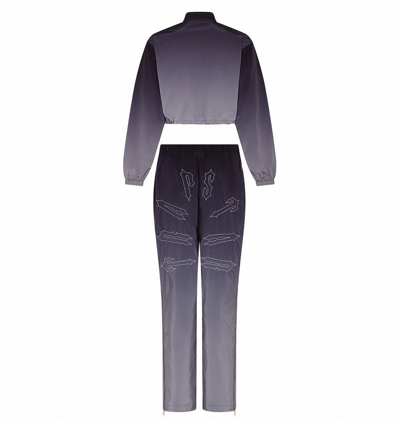 Black Trapstar Irongate Shellsuit Women's Pants | DYQFWU-134