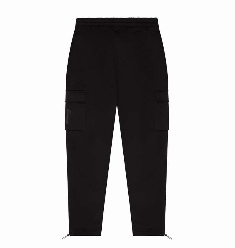 Black Trapstar Irongate T Trap Fleece Men's Pants | DFXMHC-571