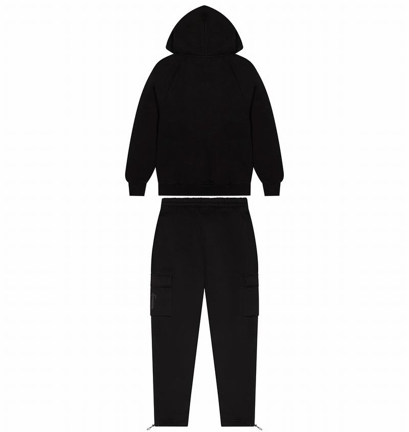 Black Trapstar Irongate T Trap Fleece Men's Tracksuits | QPFLOS-256