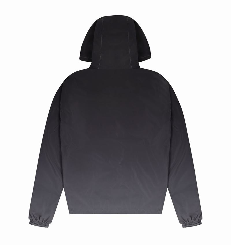 Black Trapstar Irongate Windbreaker Men's Jackets | YTCPSQ-097