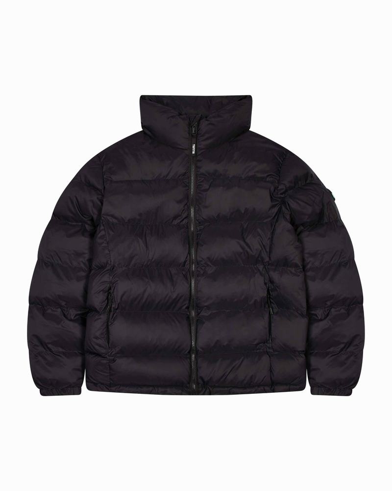 Black Trapstar It’s a Secret Puffer Men\'s Jackets | YRFWQB-790