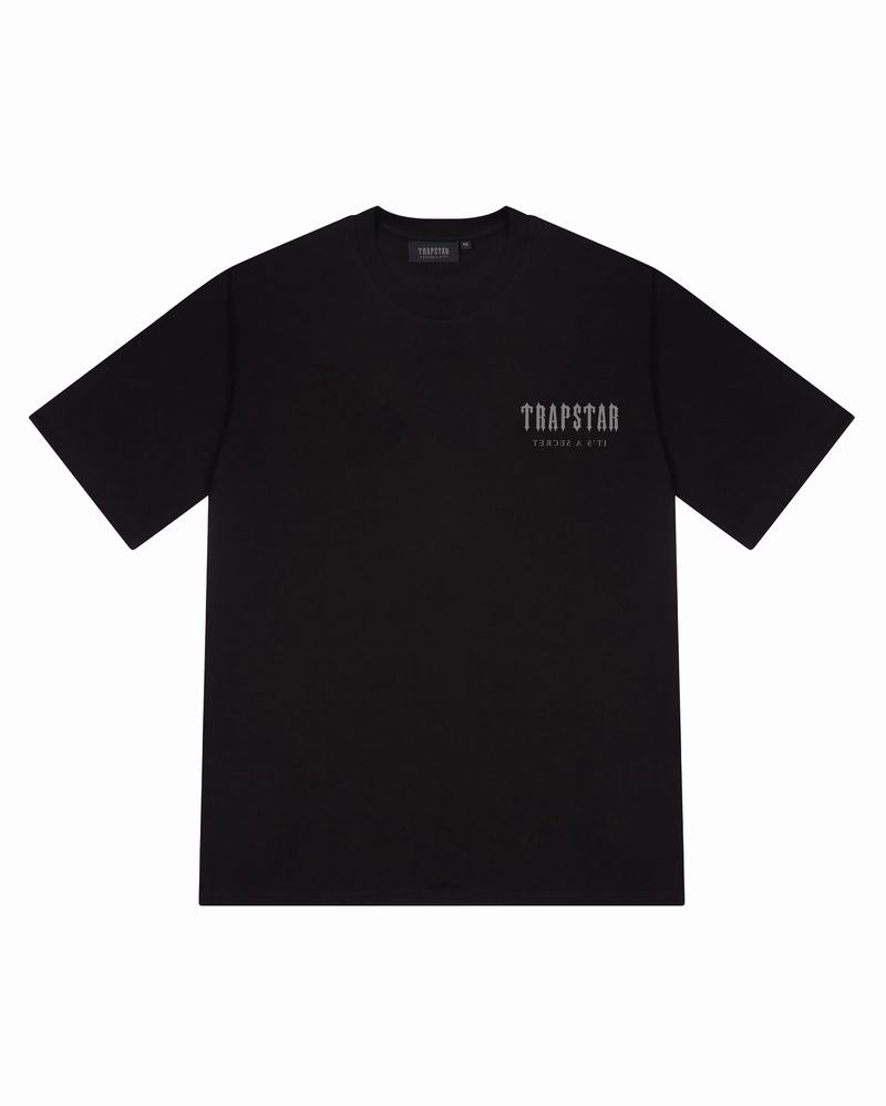 Black Trapstar Often Bitten Tee Men's T Shirts | MUHSVX-375