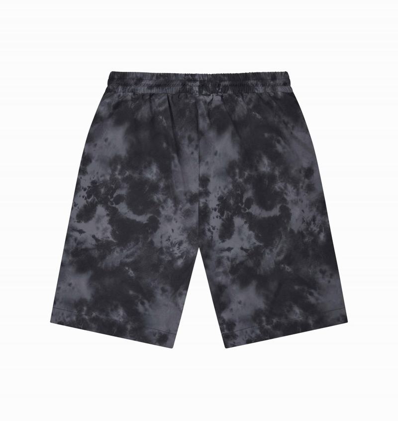 Black Trapstar Pigment Irongate Shorts Men's Sets | ATIWGY-346