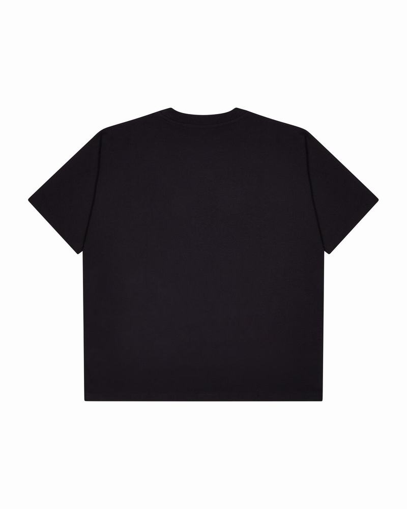 Black Trapstar Spirit Tee 2.0 Men's T Shirts | JPXDCT-906