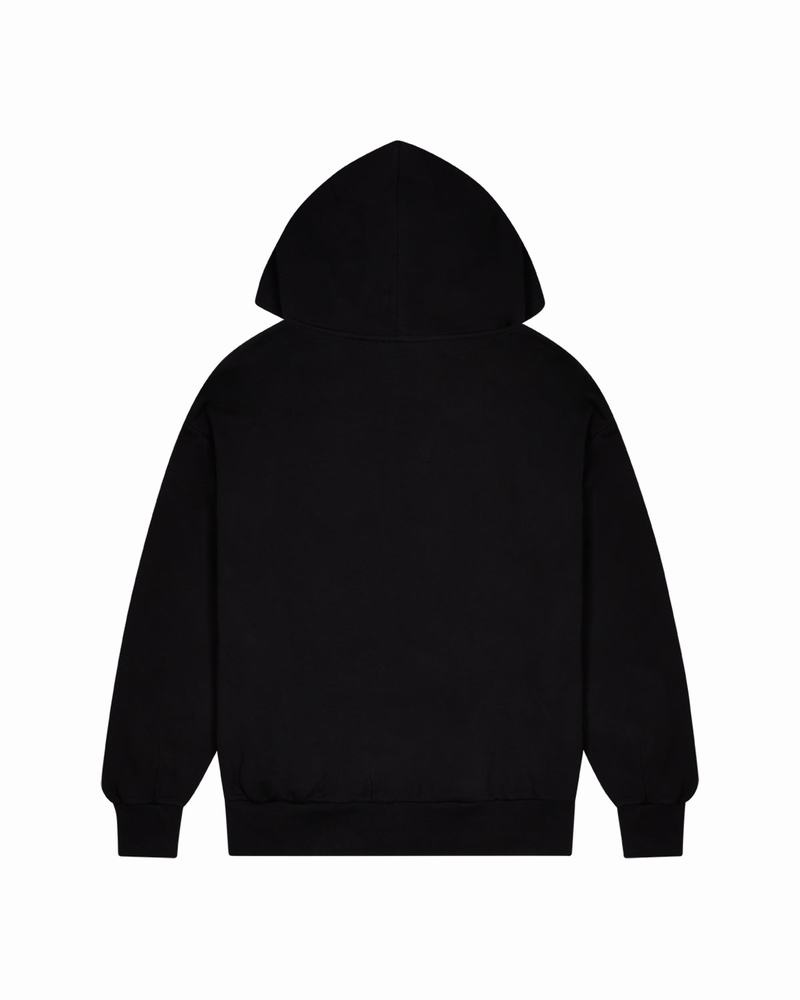 Black Trapstar Wildcard Chenille Zip Men's Hoodie | ENDYZO-703