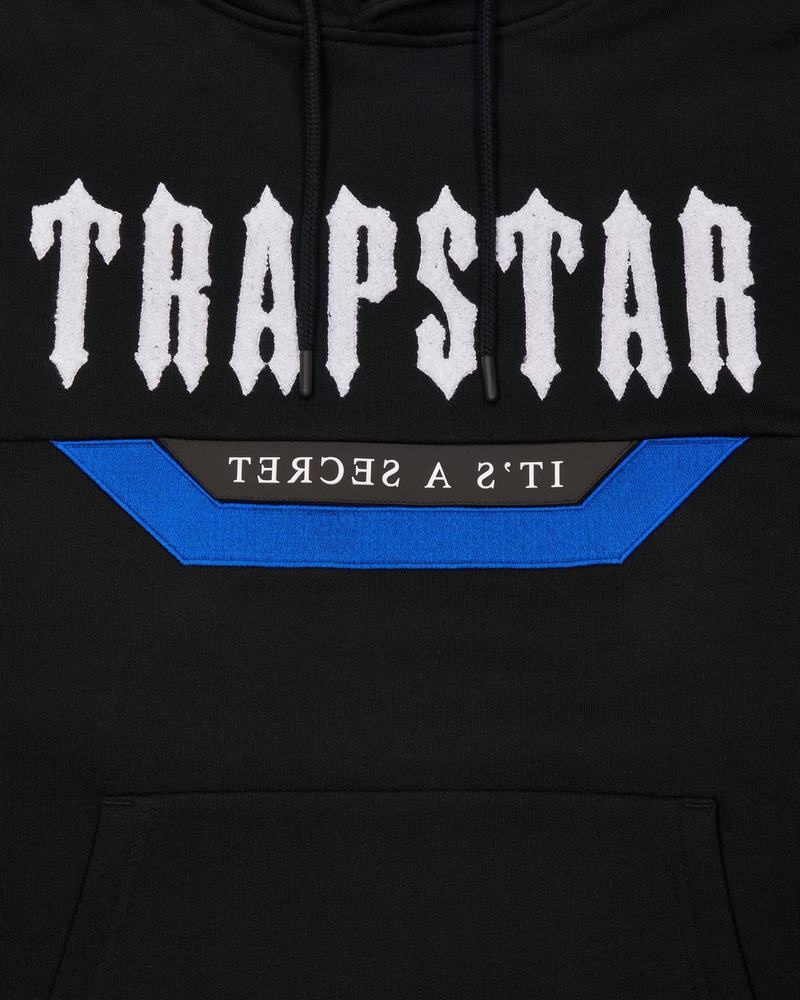 Black / Blue Trapstar Irongate Men's Tracksuits | IMATCU-578