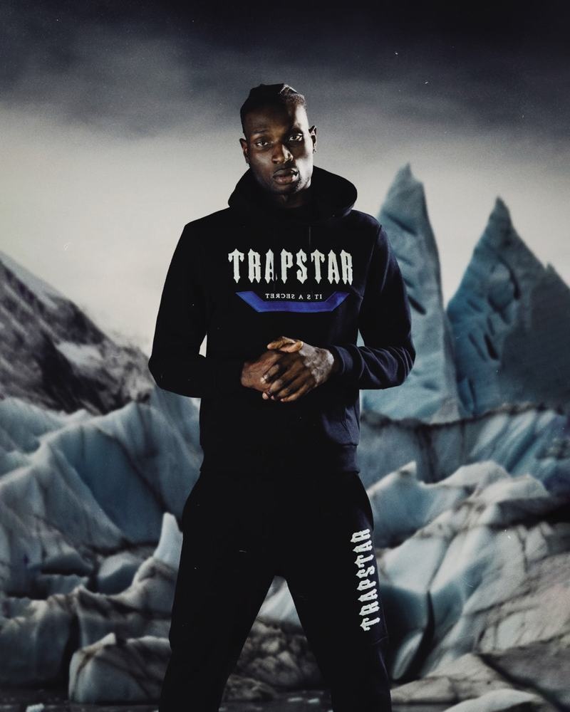 Black / Blue Trapstar Irongate Men's Tracksuits | IMATCU-578