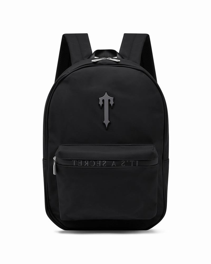 Black / Grey Trapstar It’s A Secret Rucksack Men\'s Backpacks | BYSDKG-824