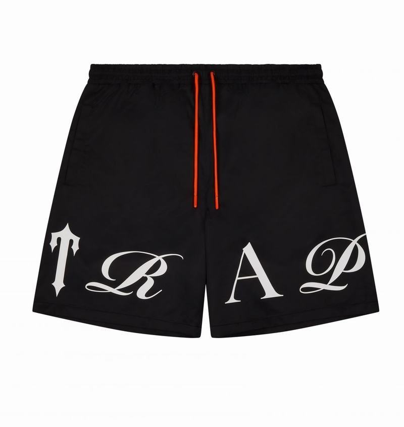 Black / Orange Trapstar Script Swimming Shorts Men\'s Sets | KXSMON-154