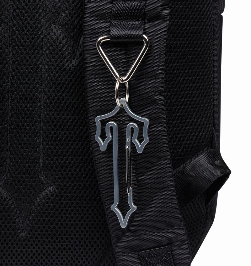 Black / Silver Trapstar Cobra T Rucksack Men's Backpacks | JMHEIG-456