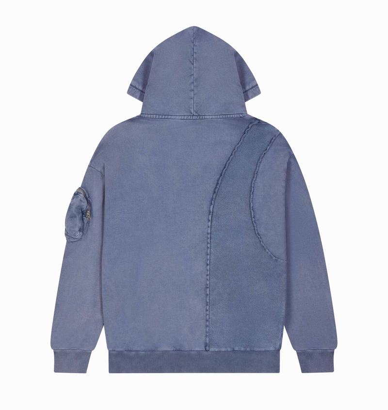 Blue Trapstar Construct Hoodie Men's Tracksuits | BMDXJF-376