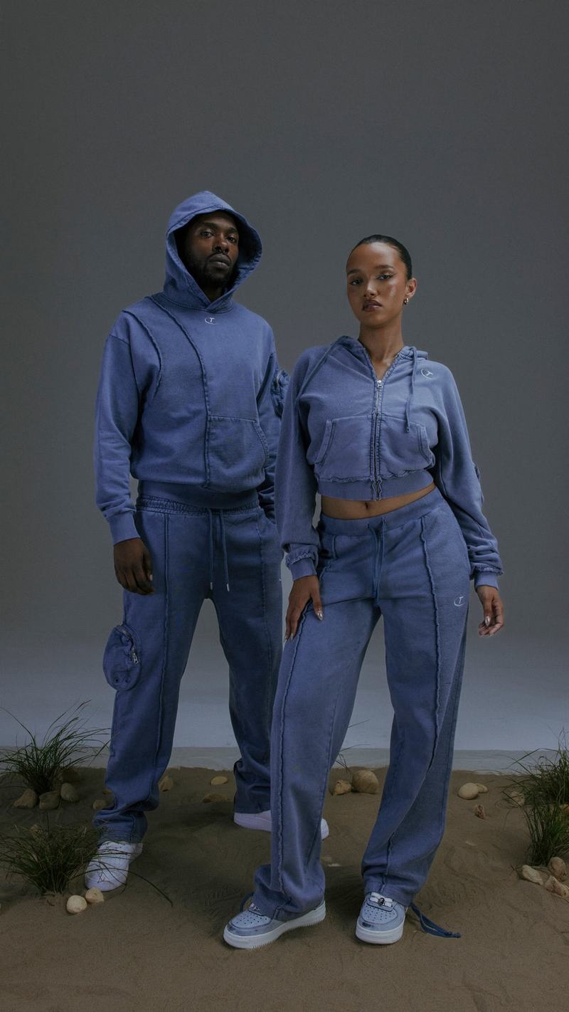 Blue Trapstar Construct Hyperdrive Jogging Men's Tracksuits | ABLEXF-845