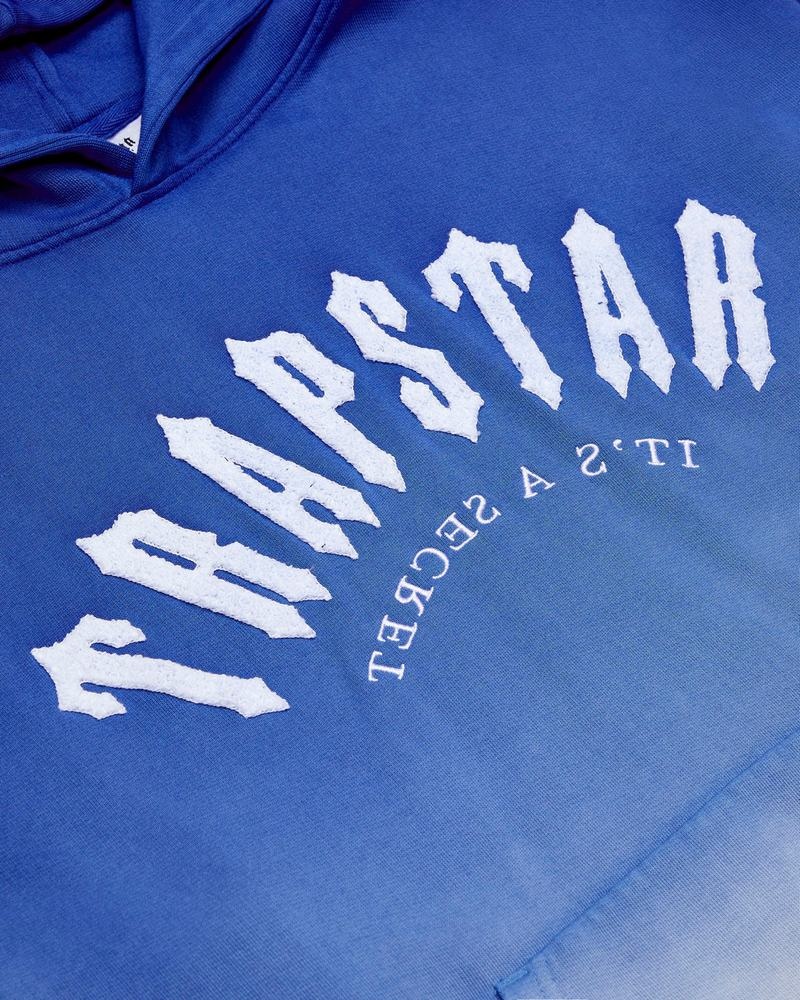 Blue Trapstar Gradient Arch Men's Tracksuits | QNYWRB-765