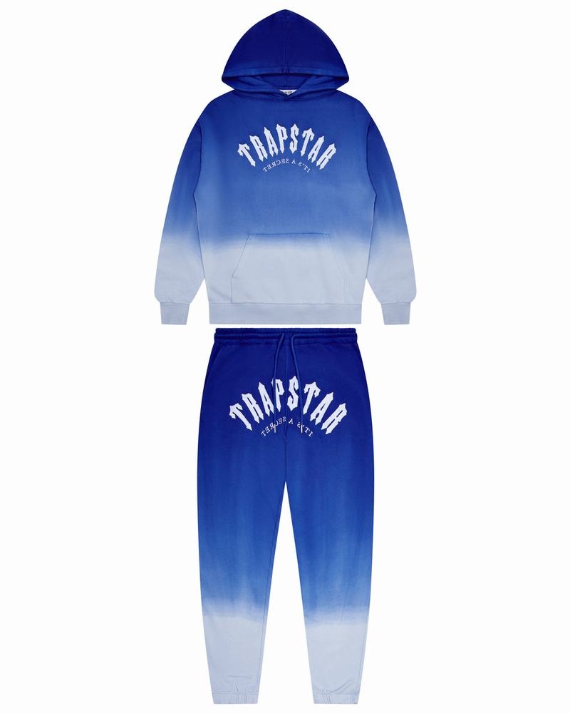 Blue Trapstar Gradient Arch Men\'s Tracksuits | QNYWRB-765