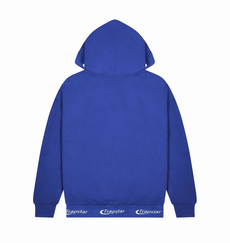 Blue Trapstar Hyperdrive Rib Men's Hoodie | SYLDBW-490