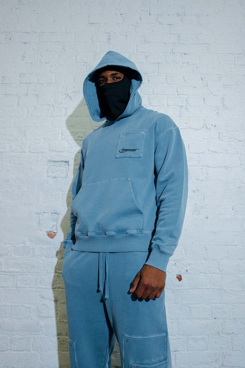 Blue Trapstar Hyperdrive Rivet Men's Tracksuits | CKDXLS-983