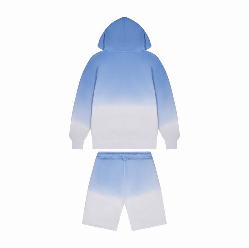 Blue Trapstar Irongate Arch Chenille Hoodie Men's Tracksuits | OTIGLH-078