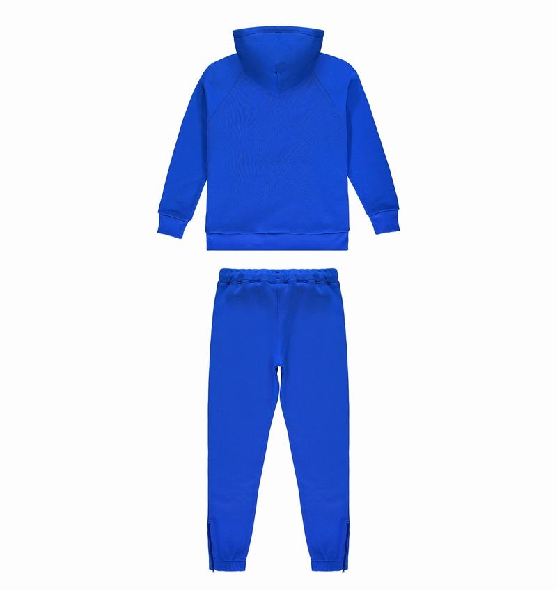 Blue Trapstar Irongate Arch It's A Secret Hooded Gel Men's Tracksuits | TGOMYL-302