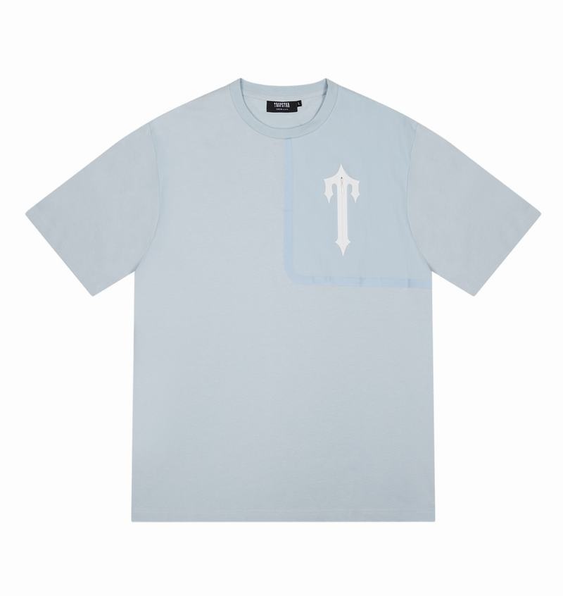 Blue Trapstar Irongate T Tech Zip Men\'s T Shirts | PTSEKZ-495