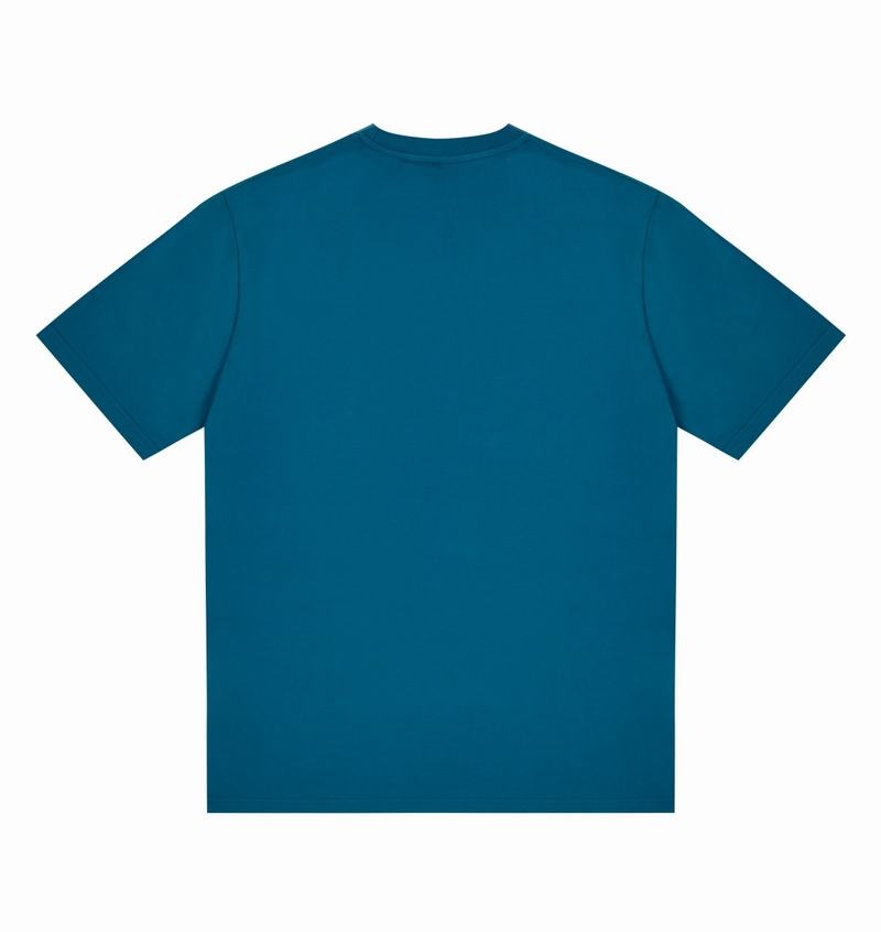 Blue Trapstar Reverse Arch Men's T Shirts | DJACWQ-104