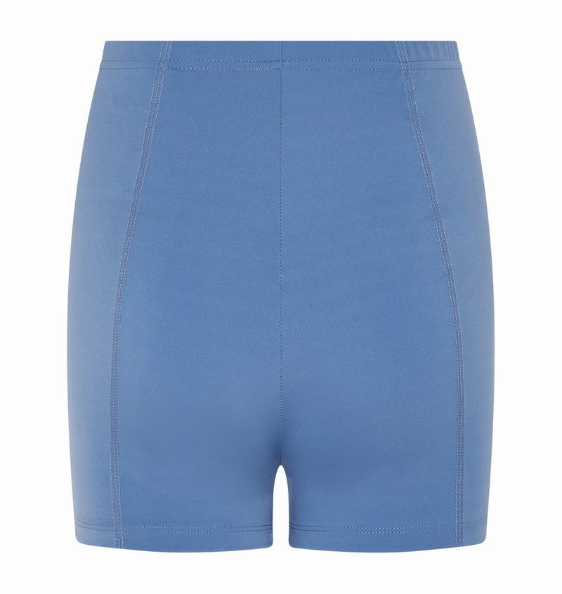 Blue Trapstar TS-Star Women's Shorts | MPSZIK-524