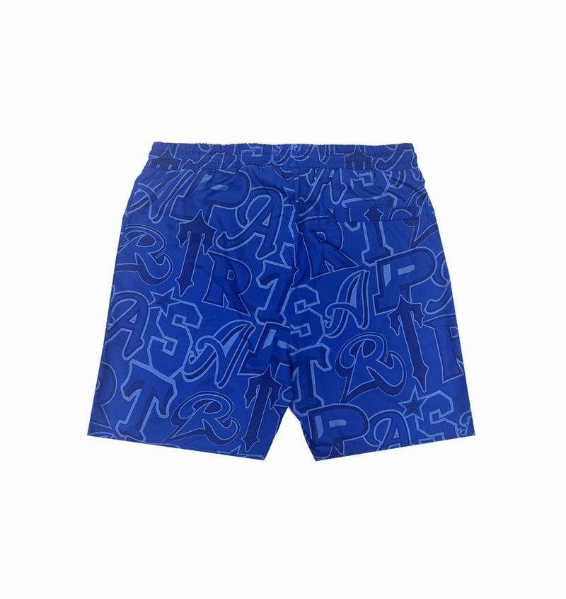 Blue Trapstar Wildcard Swimming Shorts Men's Sets | LCKWOE-725