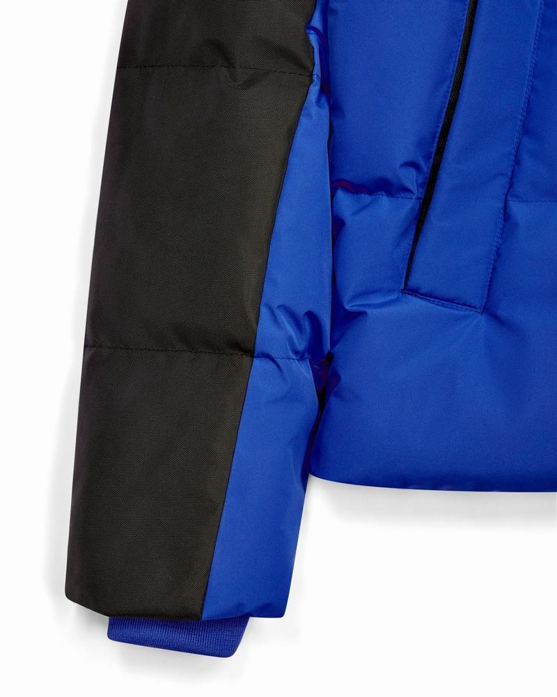 Blue / Black Trapstar Irongate Arch Puffer AW23 Men's Jackets | CVFIBJ-083