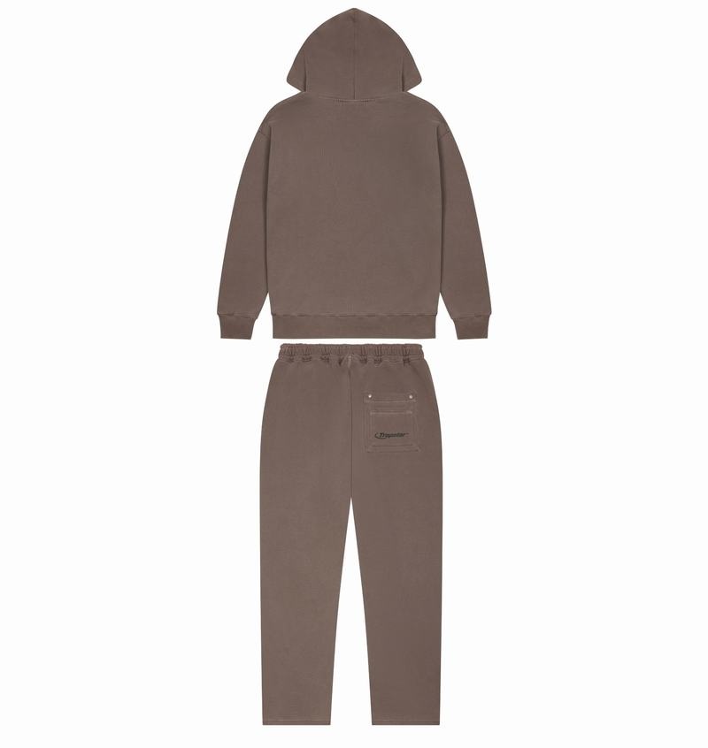 Coffee Trapstar Hyperdrive Rivet Men's Tracksuits | NIDOCY-305