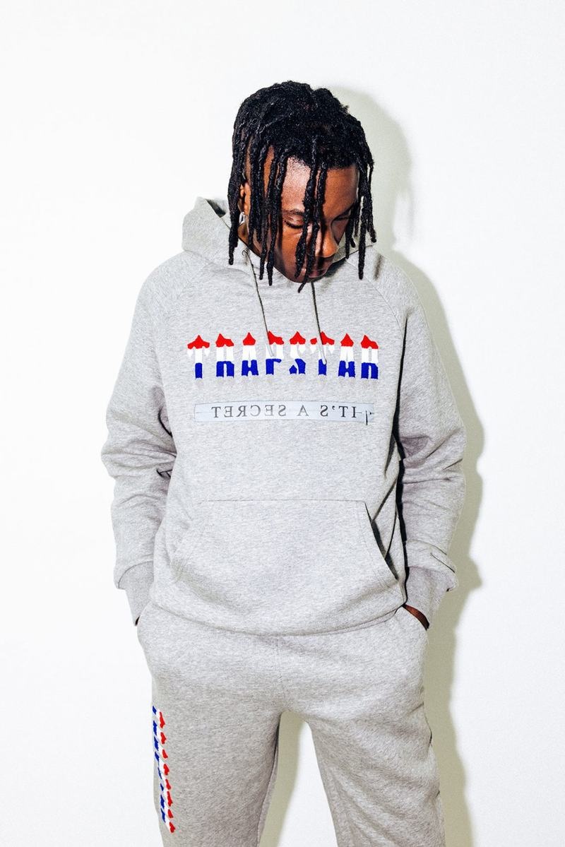 Grey Trapstar Chenille Decoded 2.0 Hoodie Men's Tracksuits | MASXJH-169