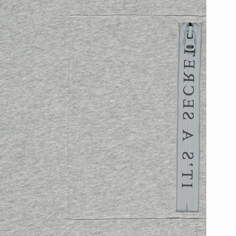 Grey Trapstar Chenille Decoded 2.0 Hoodie Men's Tracksuits | MASXJH-169